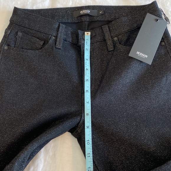 🖤Hudson Jeans🖤
Nico Mid-Rise Skinny Ankle Glitter Black Jeans - Picture 14 of 16